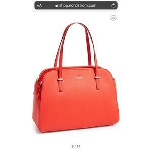 Kate Space Cedar Street Elissa Leather Tote